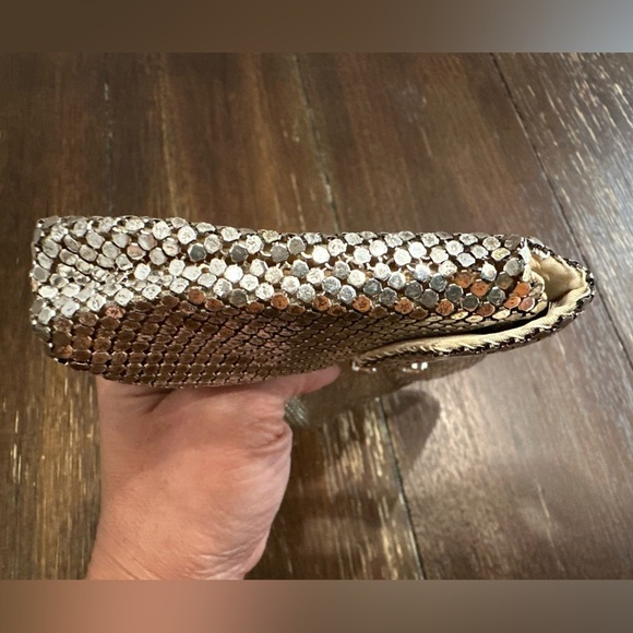 Whiting and Davis mesh rhinestone evening bag/clutch - Picture 10 of 13